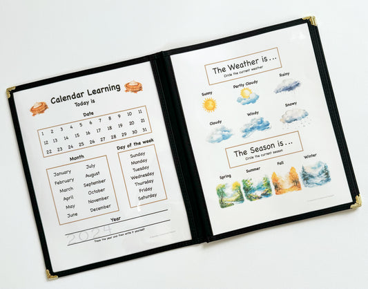 Thanksgiving Morning Menu For Preschoolers With 18 Activity Pages | Toddler Busy Book | Toddler Workbook | Thanksgiving Activity Book