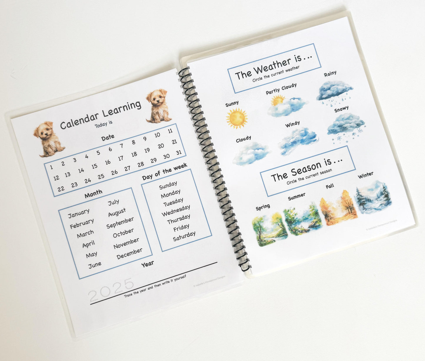 Preschool Learning Book with 27 Activity Pages| Toddler Busy Book|Toddler Workbook|Homeschool Curriculum busy books for kids