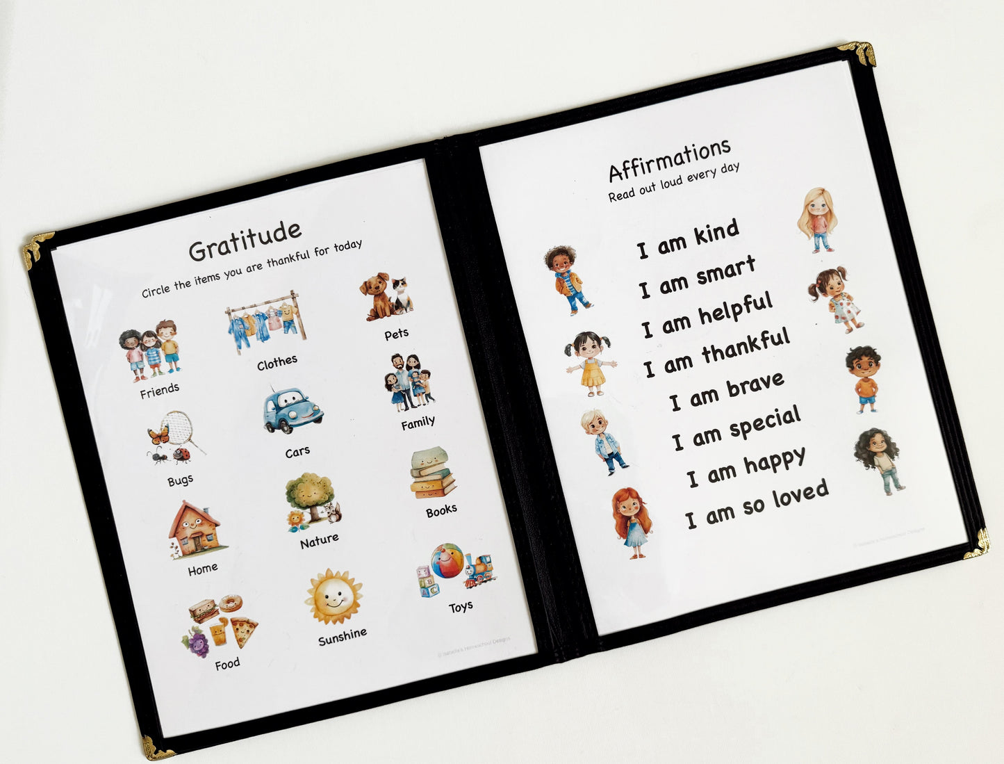 Personalized Toddler Morning Menu Bundle with 48 Activity Pages | Toddler Busy Book|Toddler Workbook|Homeschool Curriculum
