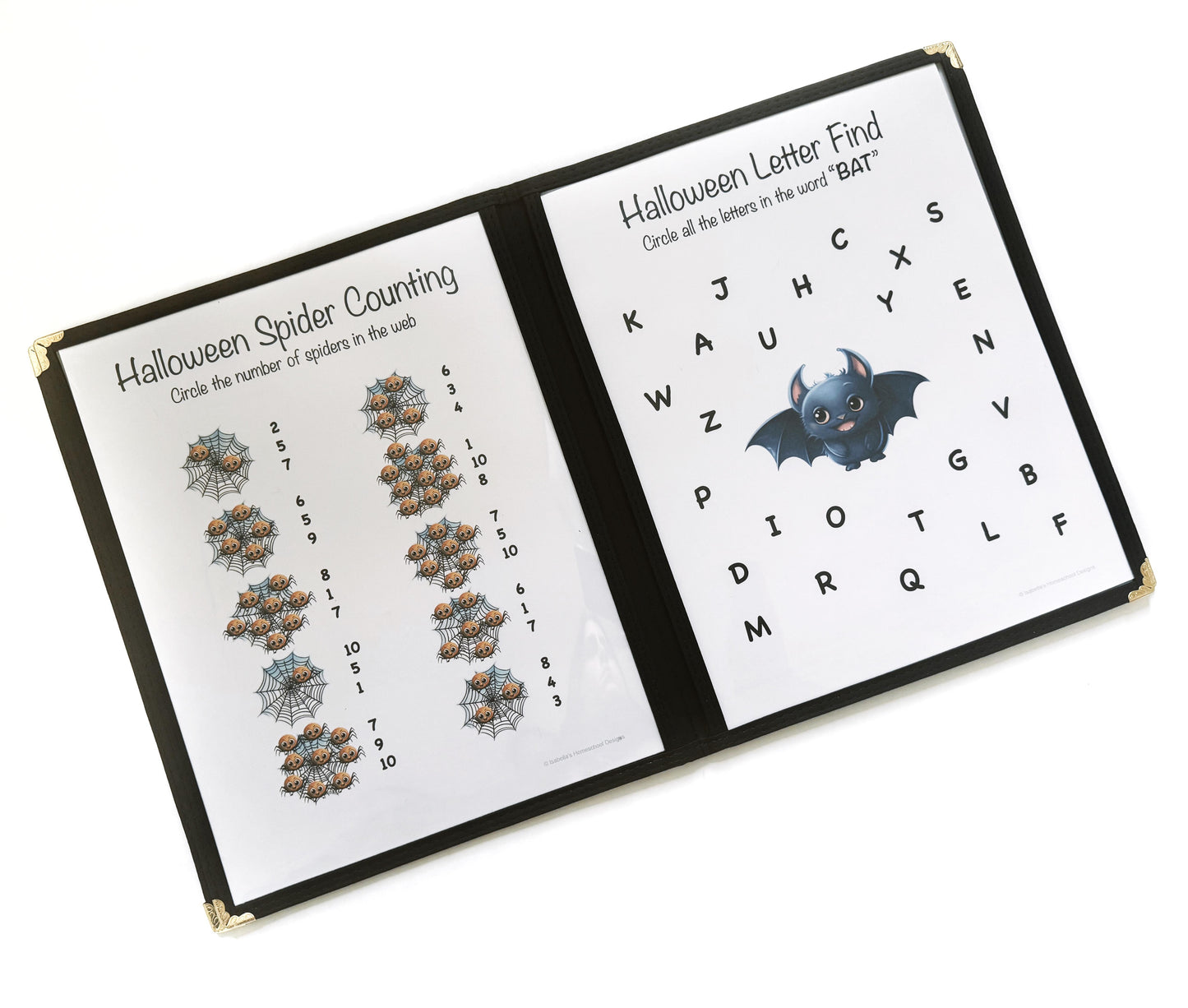 Holiday Morning Menu Bundle for Preschoolers and Kindergarteners with 63 Halloween, Thanksgiving, and Christmas Reusable Activity Pages