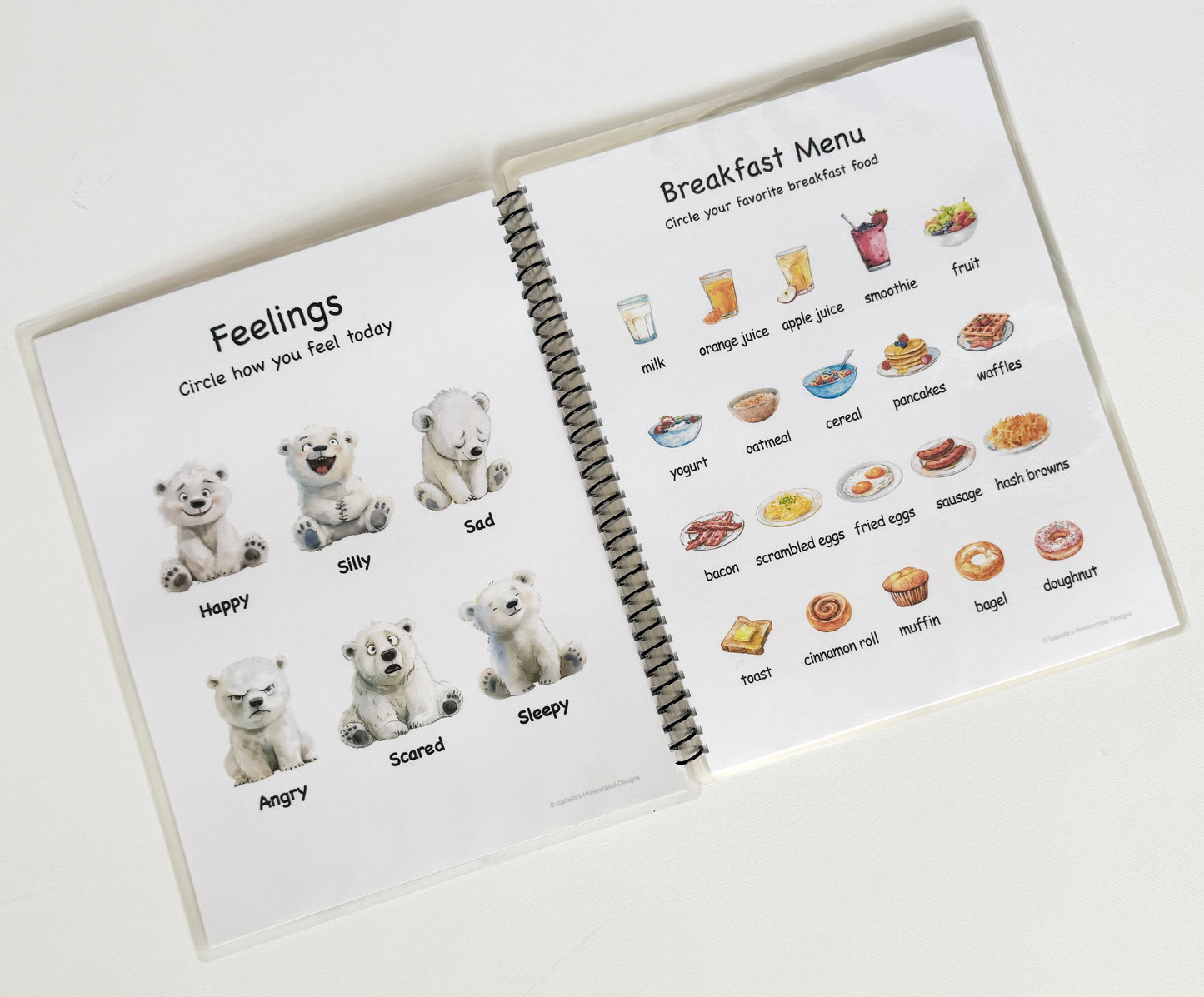 Reusable Kindergarten Learning Book | 24 Laminated Activity Pages for Fun & Independent Practice | Alphabet, Numbers & More!