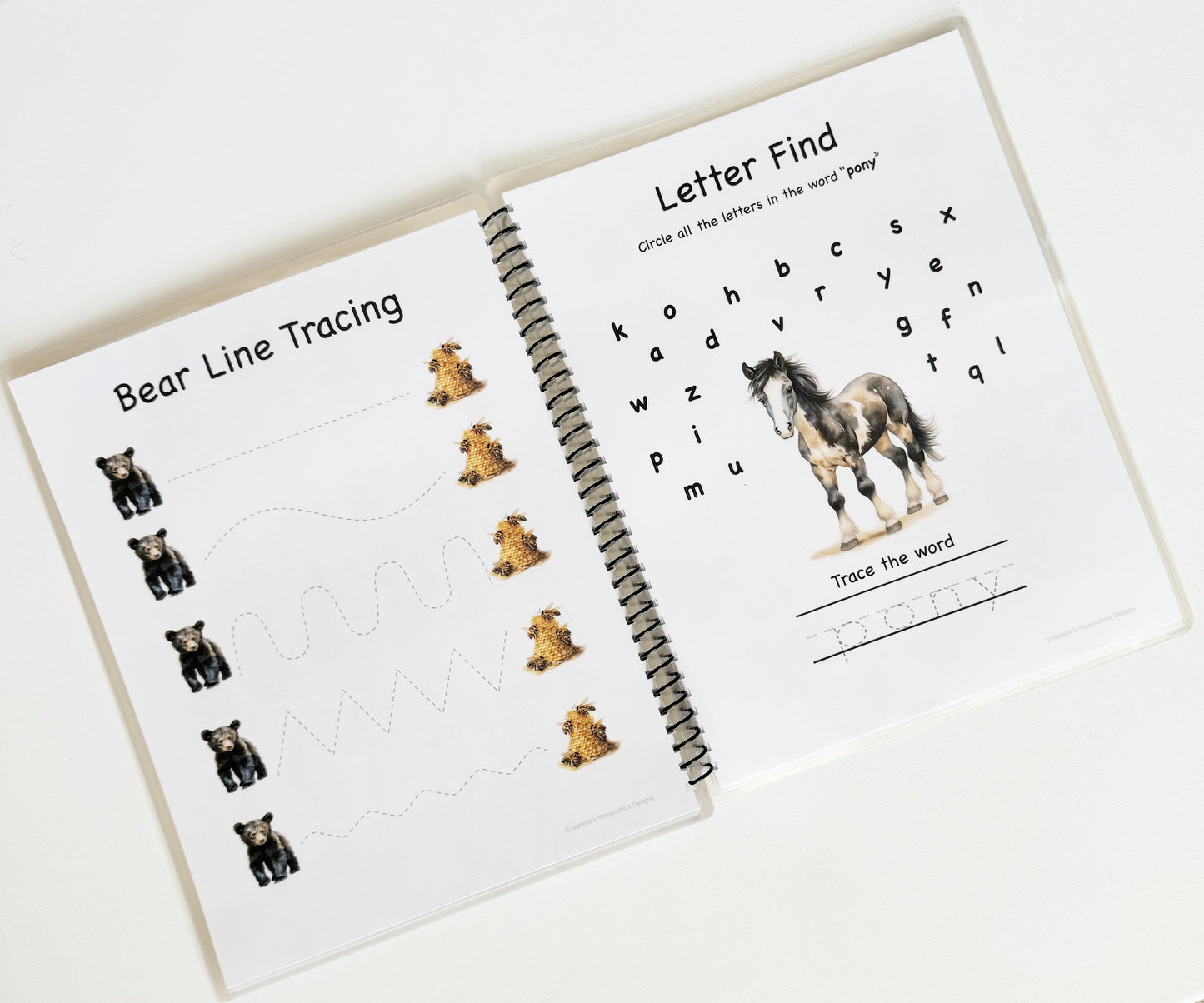 Preschool Learning Book with 27 Activity Pages| Toddler Busy Book|Toddler Workbook|Homeschool Curriculum busy books for kids