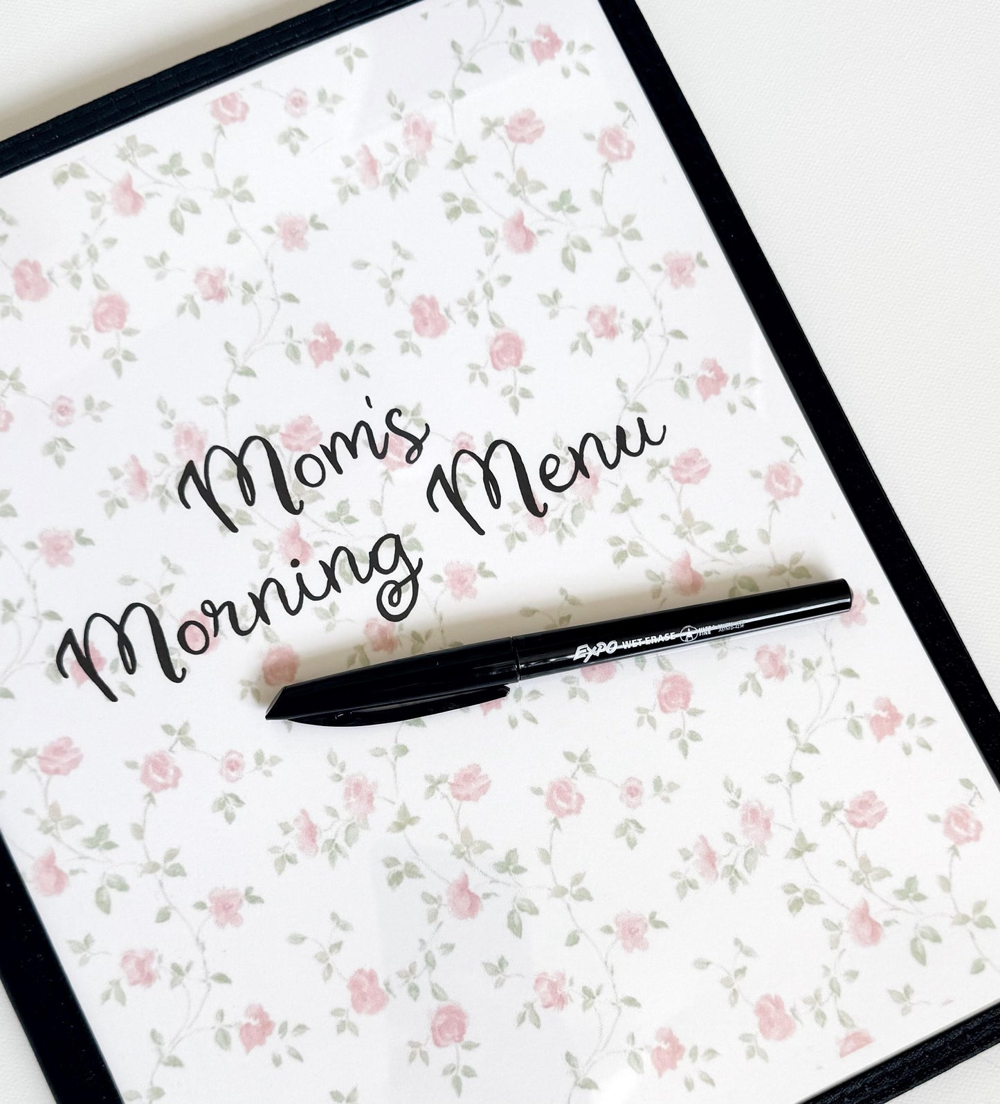 Momʻs Morning Menu with 8 Pages | Mom Planner | Weekly Planner
