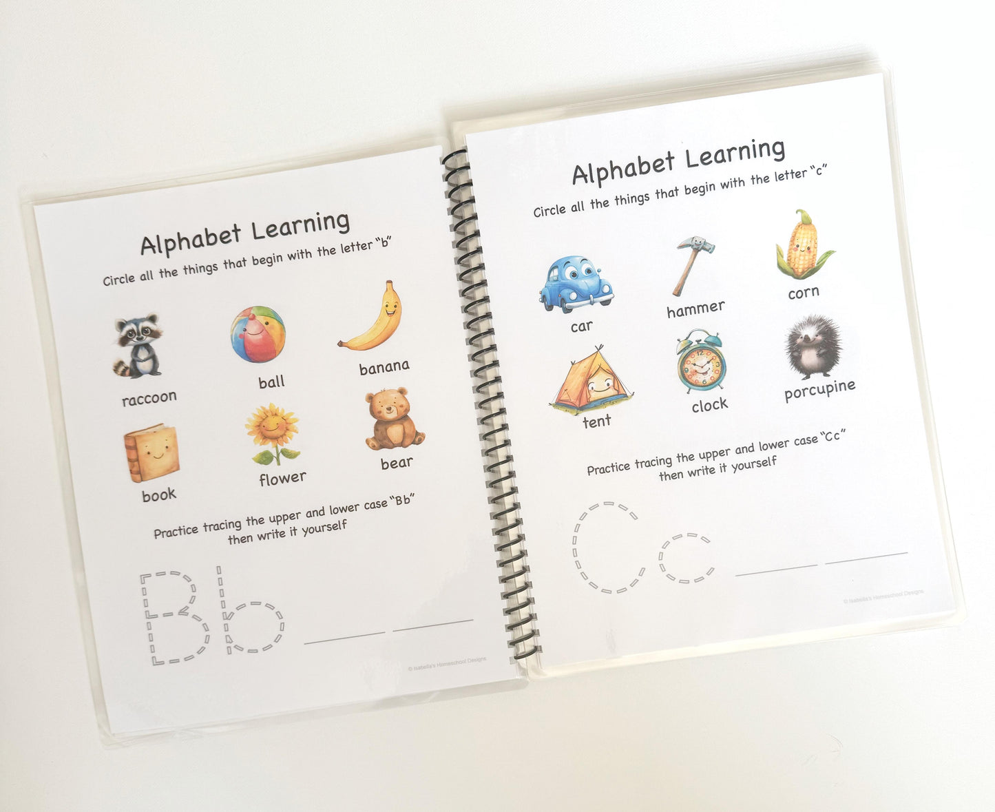 Kindergarten Alphabet Learning Book -Alphabet Tracing, Letter Sound and Recognition