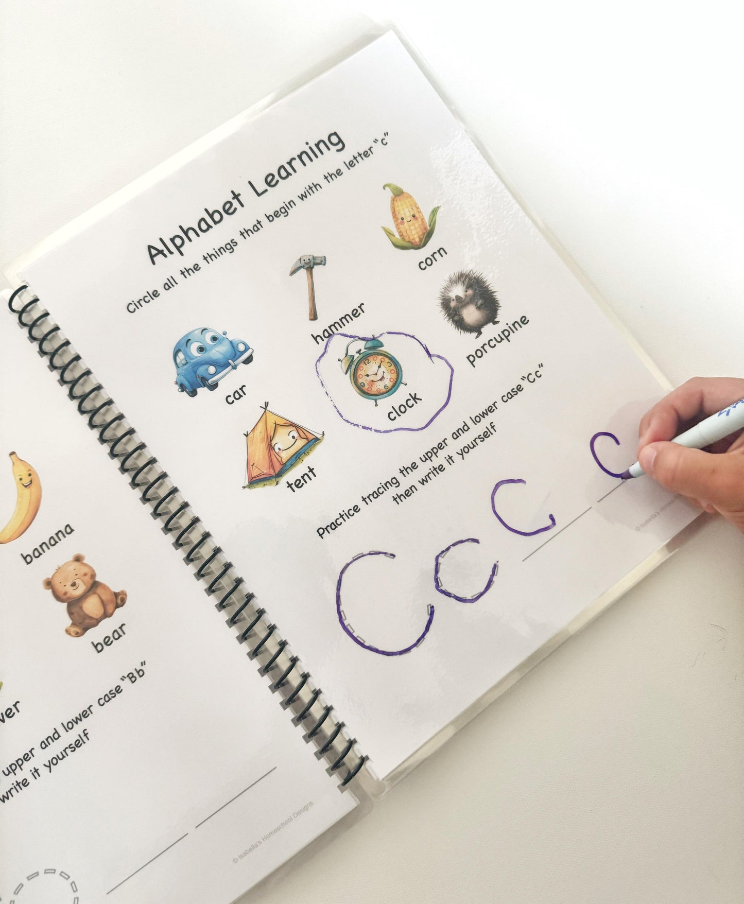Kindergarten Alphabet Learning Book -Alphabet Tracing, Letter Sound and Recognition