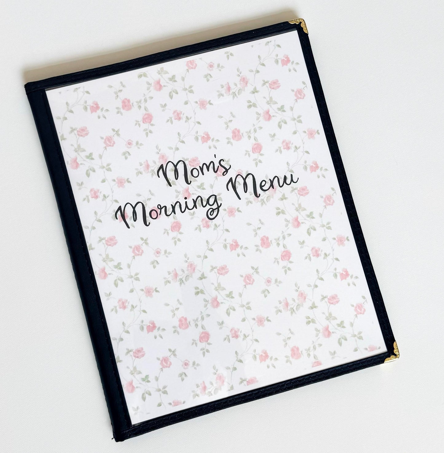 Momʻs Morning Menu with 8 Pages | Mom Planner | Weekly Planner