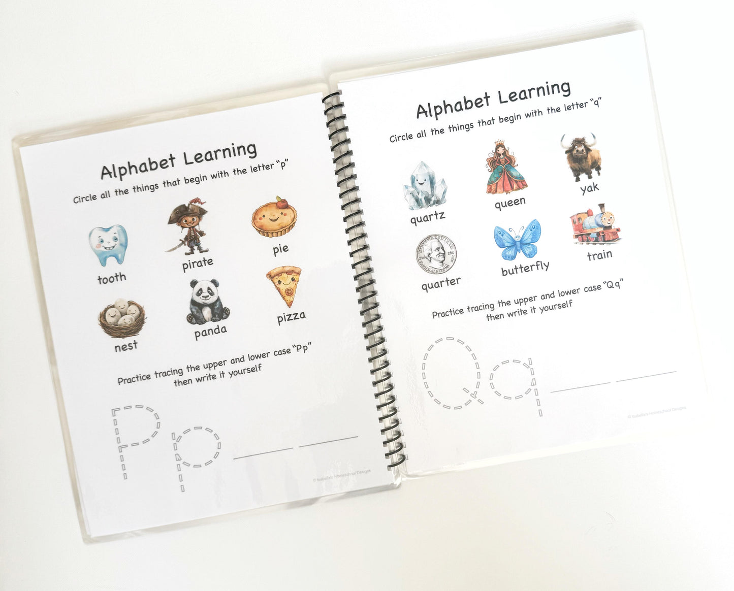 Kindergarten Alphabet Learning Book -Alphabet Tracing, Letter Sound and Recognition