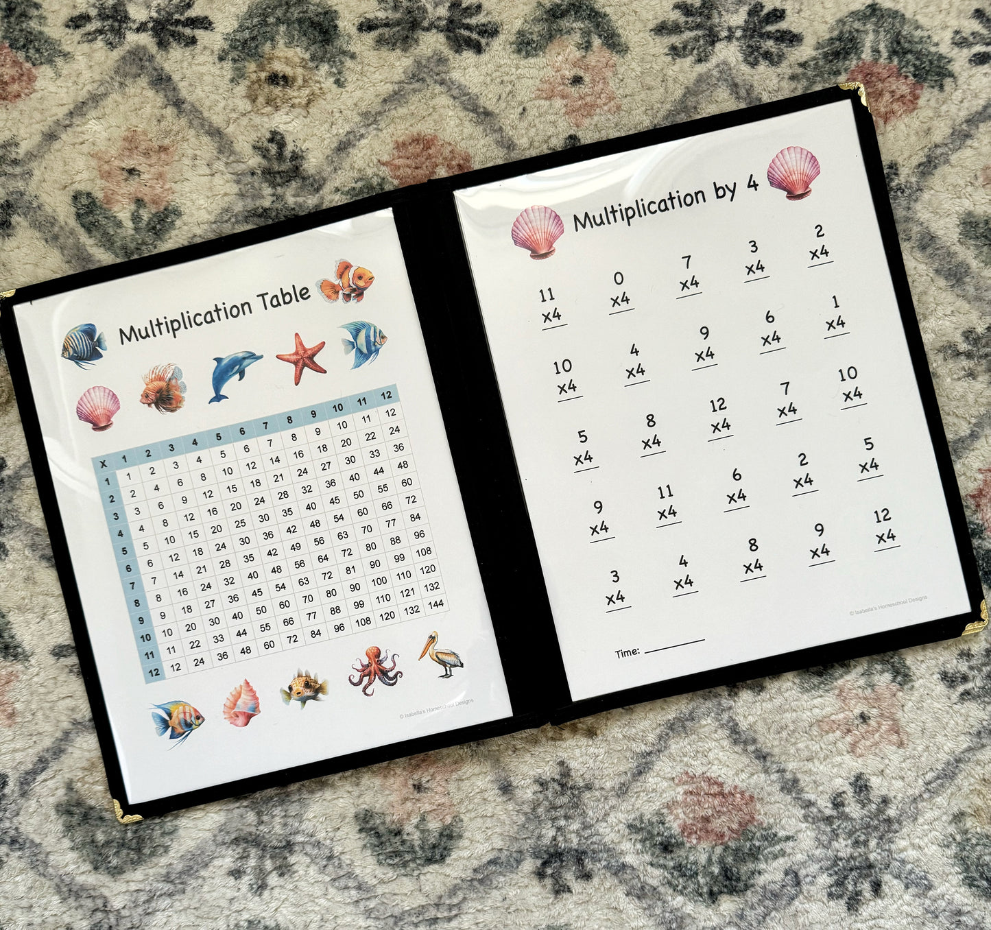 Multiplication and Division Practice Worksheets