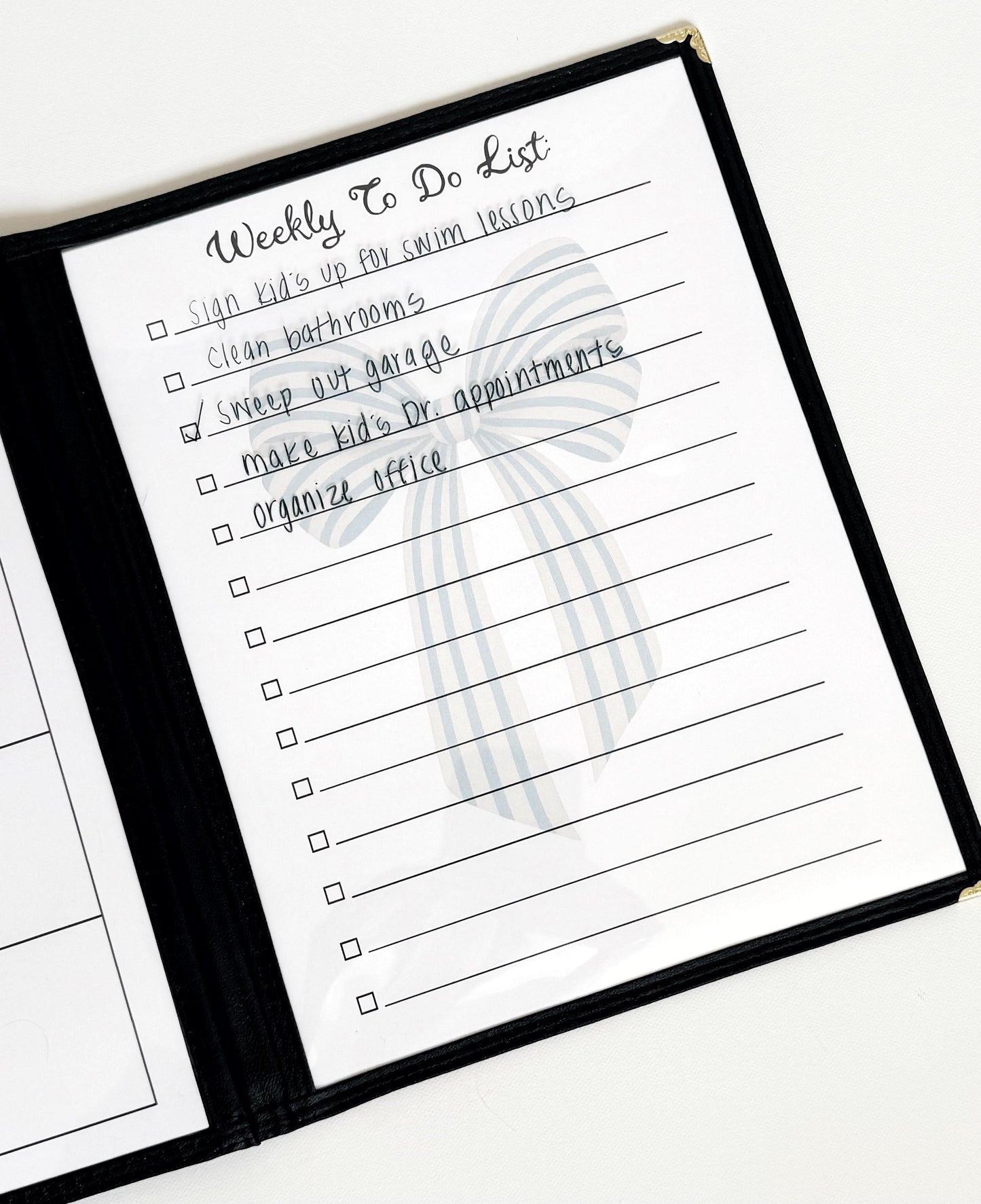 Momʻs Morning Menu with 8 Pages | Mom Planner | Weekly Planner