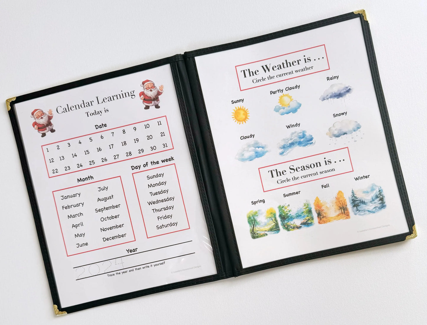 Christmas Morning Menu|Homeschool Morning Menu|Preschool Morning Menu|Kindergarten Morning Menu|Christmas Activity Book|Christmas Printables