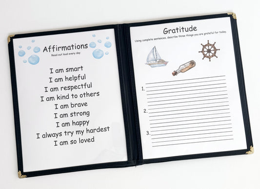 2nd Grade Morning Menu with 22 Reusable Activity Pages for Homeschool Curriculum Learning Book Educational Cardstock Pages