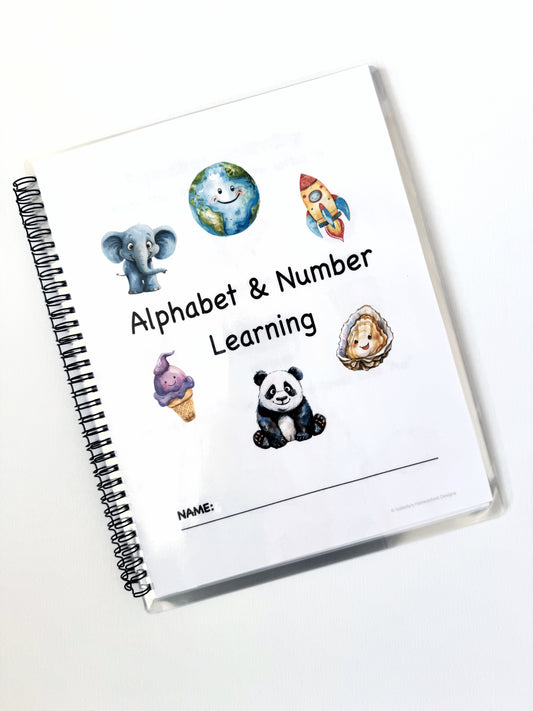 Toddler Alphabet and Number Learning-Alphabet Tracing, Letter Sound and Recognition, Number Tracing and Counting